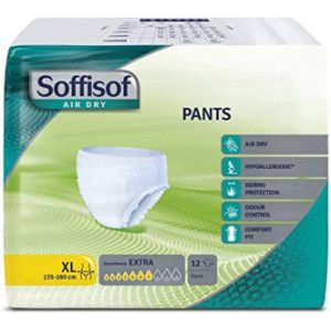 SOFFISOF Pants Air Dry Pull-up extra XL